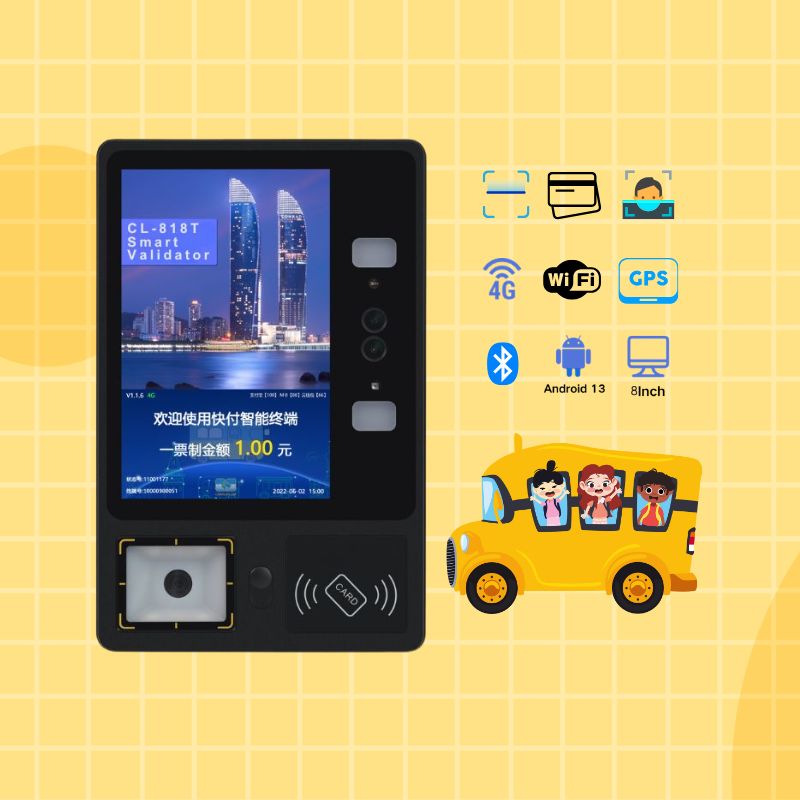 In which fields can prepaid cards be used for bus card readers?